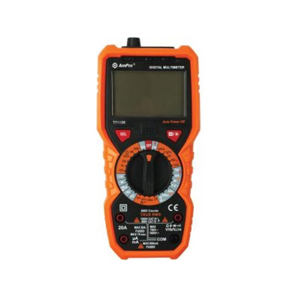 AmPro: Digital Multimeter Ac/Dc 6 Function -  T71135