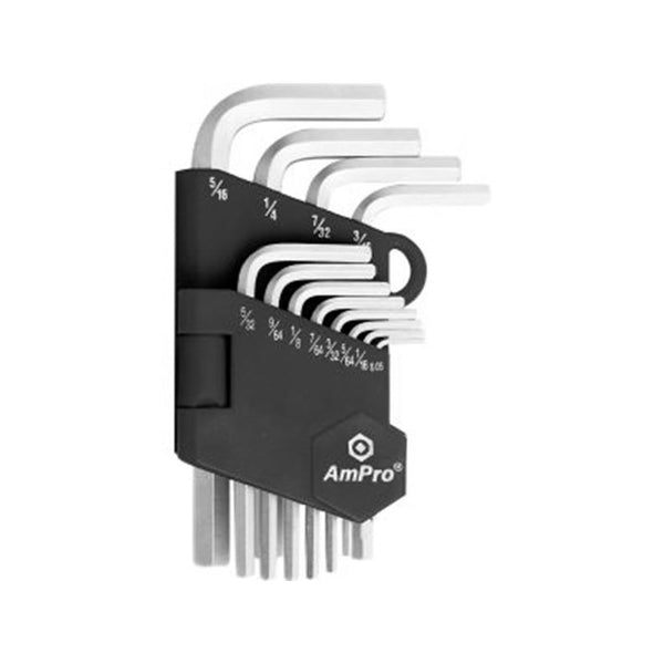 AmPro: Allen Key Set L-Type Imperial 12Pc -  T73000