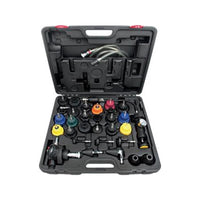AmPro: 33Pc Cooling System Leakage Tester And Vacuum-Type Coolant Refill Kit -  T75552
