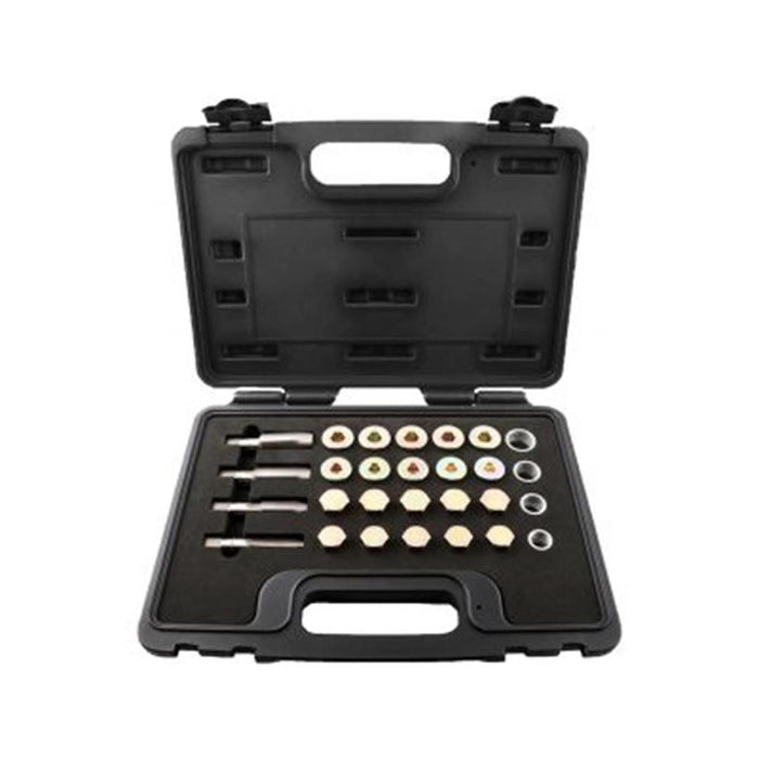 AMPRO 64PC Oil Pan Thread Repair Set: Sump Plug Repair Kit, Automotive Tool