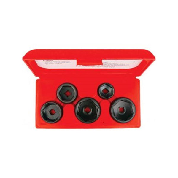 AmPro: 5Pc Oil Filter Cap Wrench Set -  T75875
