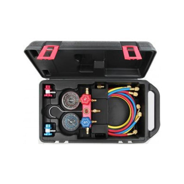 AmPro: R134A & R12 Air Conditioning Manifold Gauge Set -  T75991