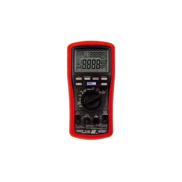 HellermannTyton TBM878 Digital Multimeter: Insulation Tester, True RMS, Industrial Grade, Electrical Testing Tool