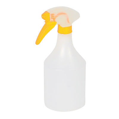Yellow Trigger Spray Bottle 750ml - Cleaning Solution Dispenser