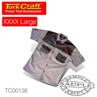 VERMONT MENS BUSH SHIRT KHAKI 100% COTTON 4XL