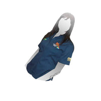 VERMONT LADIES BLOUSE NAVY BLUE X-LARGE