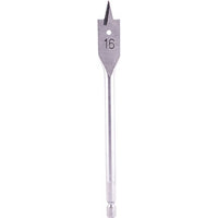 16mm Spade Bit for Wood Drilling - Paddle Bit with Hex Shank