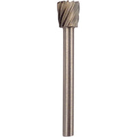 6.4mm Reverse Taper Rotary Tool Cutter - High Speed Steel Engraving Bit for Wood, Metal, & Plastic - 3.2mm Shank