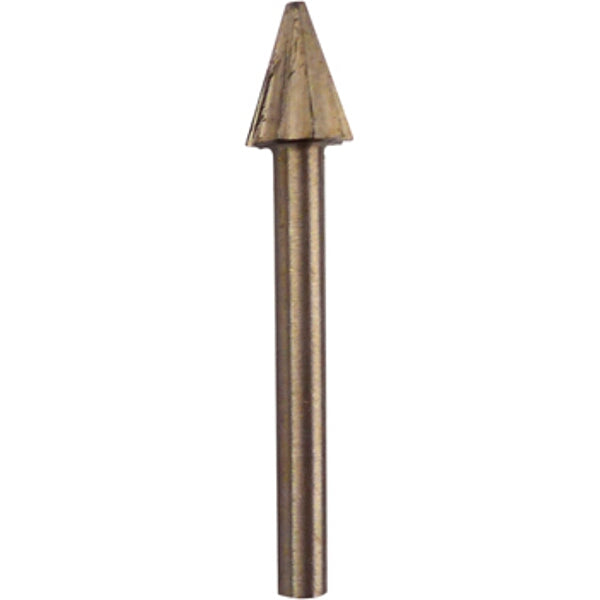 Mini High-Speed Steel Engraving Cutter, 6.4mm Point, 3.2mm Shank - Carving, Routing Tool - Chavda.com