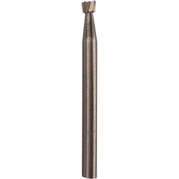 High-Speed Steel Cutter: 2.0mm Cylindrical Engraving Bit, 3.2mm Shank. Rotary Tool Accessory for Wood, Plastic, Metal.