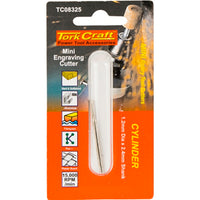 Tork Craft Mini Engraving Cutter - Diamond Point 1.2mm Cylinder - Power Tool Accessory