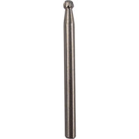 Tungsten Carbide Ball Burr Cutter - 3.2mm Ball, 3.2mm Shank - Rotary Tool Bit, Grinding, Carving, and Material Removal