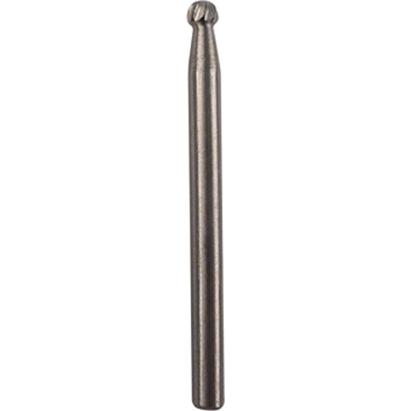 Tungsten Carbide Ball Burr Cutter - 3.2mm Ball, 3.2mm Shank - Rotary Tool Bit, Grinding, Carving, and Material Removal