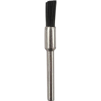 Mini Nylon Bristle Brush - 3.2mm End & Shank | Cleaning, Polishing Tool for Jewelry, Silverware, Precision Work