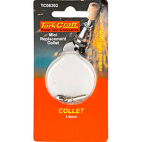 Tork Craft Mini Rotary Tool Collet Replacement - 1.6mm Collet for Power Tool Accessories