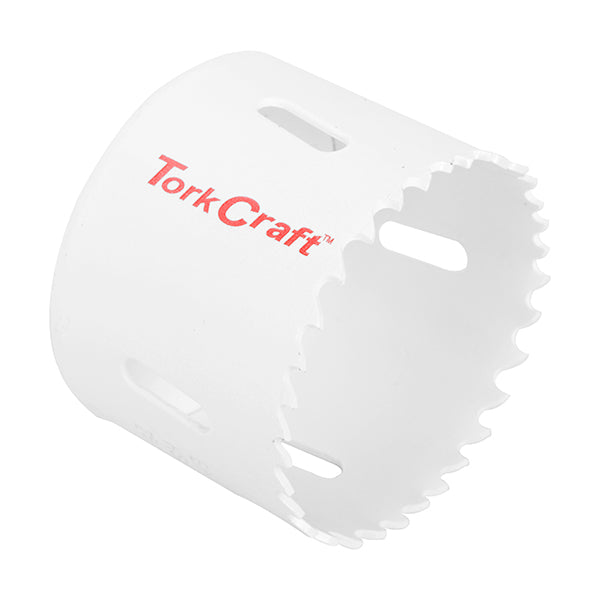 TorkCraft 60mm Bi-Metal Hole Saw - Cut Stainless Steel, Aluminum, Wood, PVC - Durable Hole Cutter
