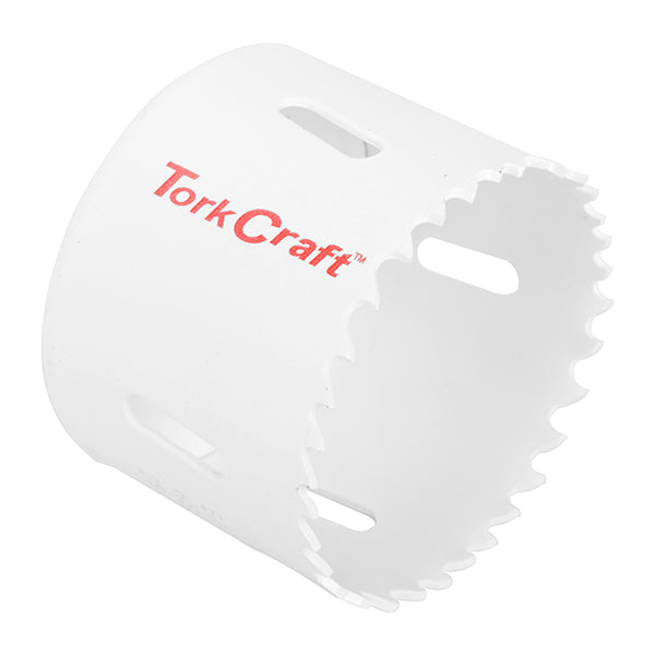 TorkCraft 65mm Bi-Metal Hole Saw - BIM42 for Metal, Wood, PVC Cutting - Shop Now!