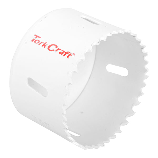 TorkCraft 70MM Bi-Metal Hole Saw - Cuts Steel, Wood, PVC - Durable Hole Cutter