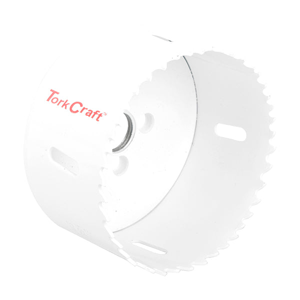 TorkCraft 79mm Bi-Metal Hole Saw - Drill Bit for Stainless Steel, Wood, PVC - Circular Hole Cutter