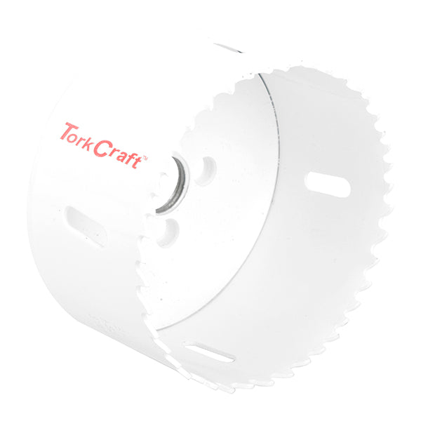 TorkCraft 86mm Bi-Metal Hole Saw - Cut Stainless Steel, Wood, PVC - High Performance Cutting Tool