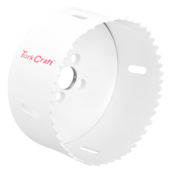 TorkCraft 92mm Bi-Metal Hole Saw - Wood, Metal, PVC Cutting Tool