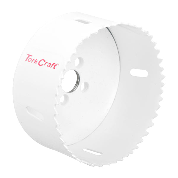 TorkCraft 95mm Bi-Metal Hole Saw - BIM42 for Metal, Wood, PVC Cutting | Buy Online