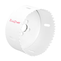 TorkCraft 102mm Bi-Metal Hole Saw - Stainless Steel, Wood, PVC Cutter