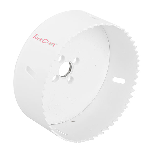 TorkCraft 108mm Bi-Metal Hole Saw - BIM42 - Stainless Steel, Wood, PVC Cutter
