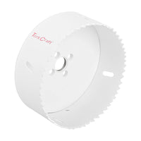 TorkCraft 111MM Bi-Metal Hole Saw BIM42 - Stainless Steel, Aluminum & Wood Cutting Tool