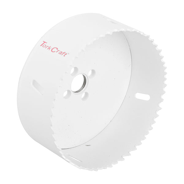 TorkCraft 121mm Bi-Metal Hole Saw: BIM42 Hole Cutter for Steel, Wood, PVC - Durable & Accurate Hole Saw