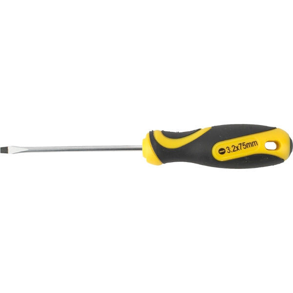 Slotted Screwdriver 3.2 x 75mm - Flathead Screwdriver for Precision Work