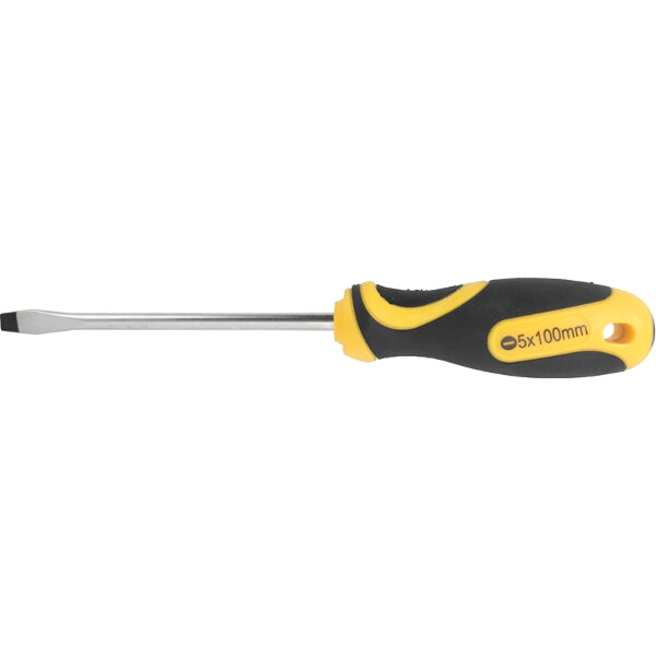 Slotted Screwdriver 5x100mm Flathead Tool - Precision Screwdriver