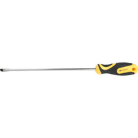 Slotted Screwdriver 6mm x 250mm Flathead with Yellow and Black Handle Hand Tool