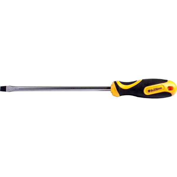 Slotted Screwdriver 8x200mm | Flathead Hand Tool | Chavda.com