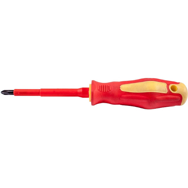 Insulated Phillips Screwdriver No. 2 x 100mm VDE Certified | chavda.com