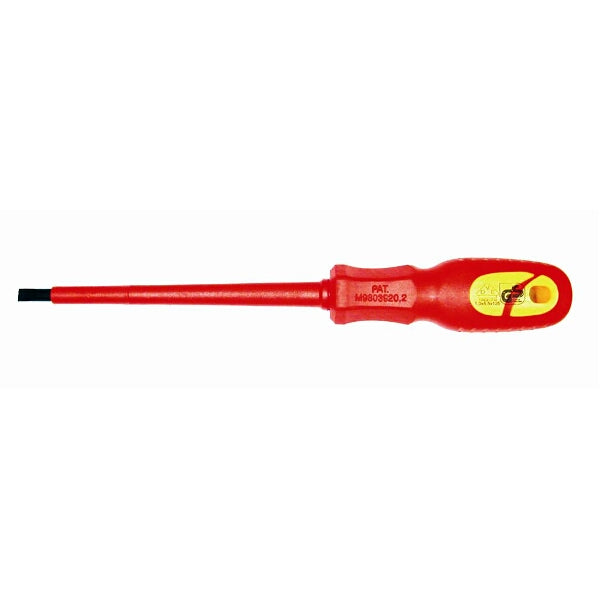 Insulated Slot Screwdriver VDE 5.5x125mm | Electrician Tool | chavda.com
