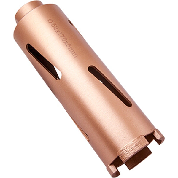 Diamond Core Bit 52x170mm Universal M22, Dry Cut Drill for Brickwork, Concrete - Chavda.com