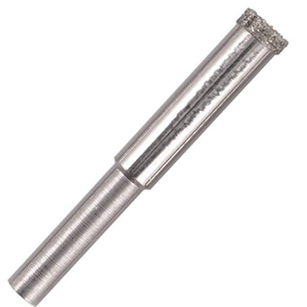 Chavda Diamond Core Drill Bit - 8mm Tile Drill Bit - Diamond Coated Hole Saw for Ceramic, Porcelain, Glass, and Marble