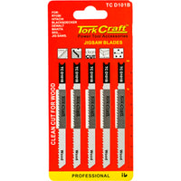 Tork Craft Jigsaw Blades for Wood - U-Shank, 10 TPI, Clean Cut - Buy Now!
