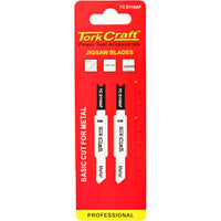 Tork Craft Jigsaw Blades for Metal - U-Shank, Fine Cut, Power Tool Accessories