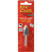 Tork Craft Grinding Point Round Cone - Power Tool Accessory, 11/16\