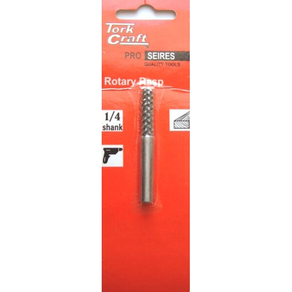 Tork Craft Rotary Rasp - Woodworking Tool - 1/4