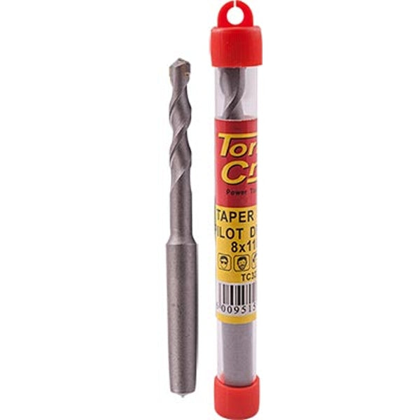 Torch TCT Core Bit Pilot Drill - Taper Shank Concrete Drill Bit for Precise Drilling