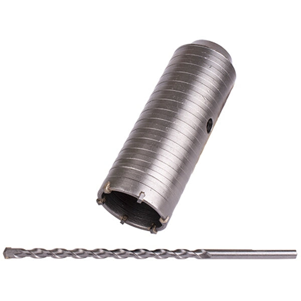 Concrete Core Drill Bit: 55mm x 150mm TCT Hollow Core Bit for Masonry, Drill Tool