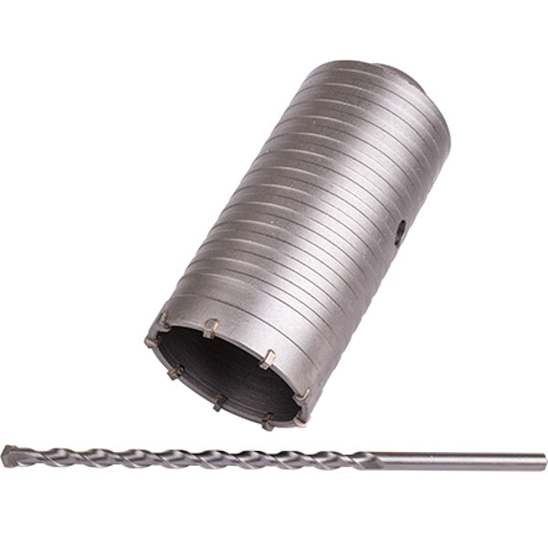 70mm x 150mm TCT Hollow Core Drill Bit for Concrete, Brick, and Masonry. M22 Adaptor Thread.