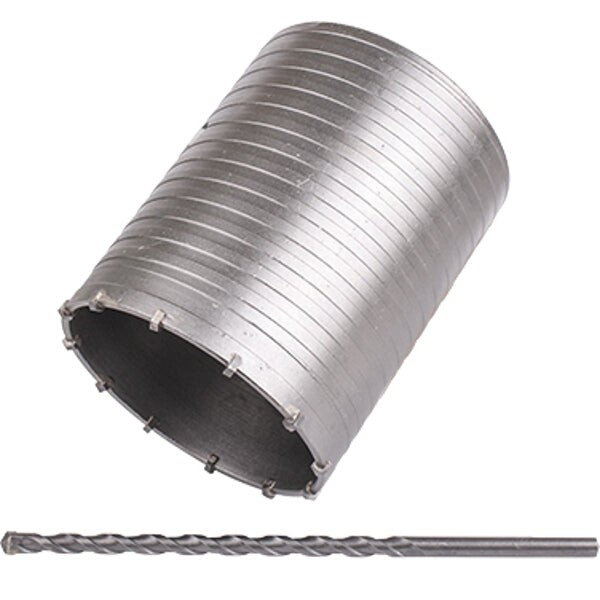 TCT Hollow Core Bit 110mm x 150mm for Concrete & Brickwork - Tungsten Carbide Tipped Drill Bit