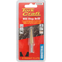 Tork Craft HSS Step Drill 4-12mm - Metal Hole Drilling, Step Drill Bit