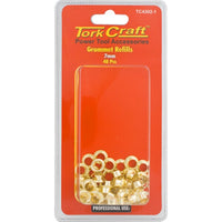 Tork Craft 7mm Grommet Refills (48 Pcs) - Power Tool Accessories, Professional Use Eyelets
