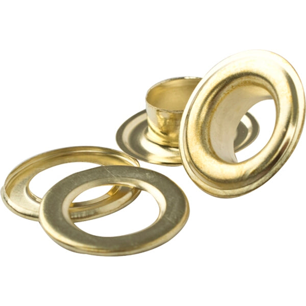 Brass Eyelets for Fabric & Leather Crafts | Gold Eyelets | DIY Supplies