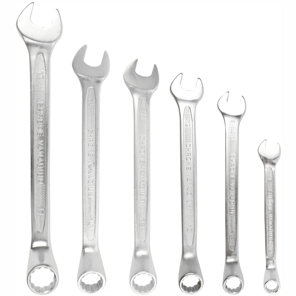 Tork Craft 6 Pcs Deep Offset Combination Spanner Set 8 10 12 13 14 17 Mm Tc51106